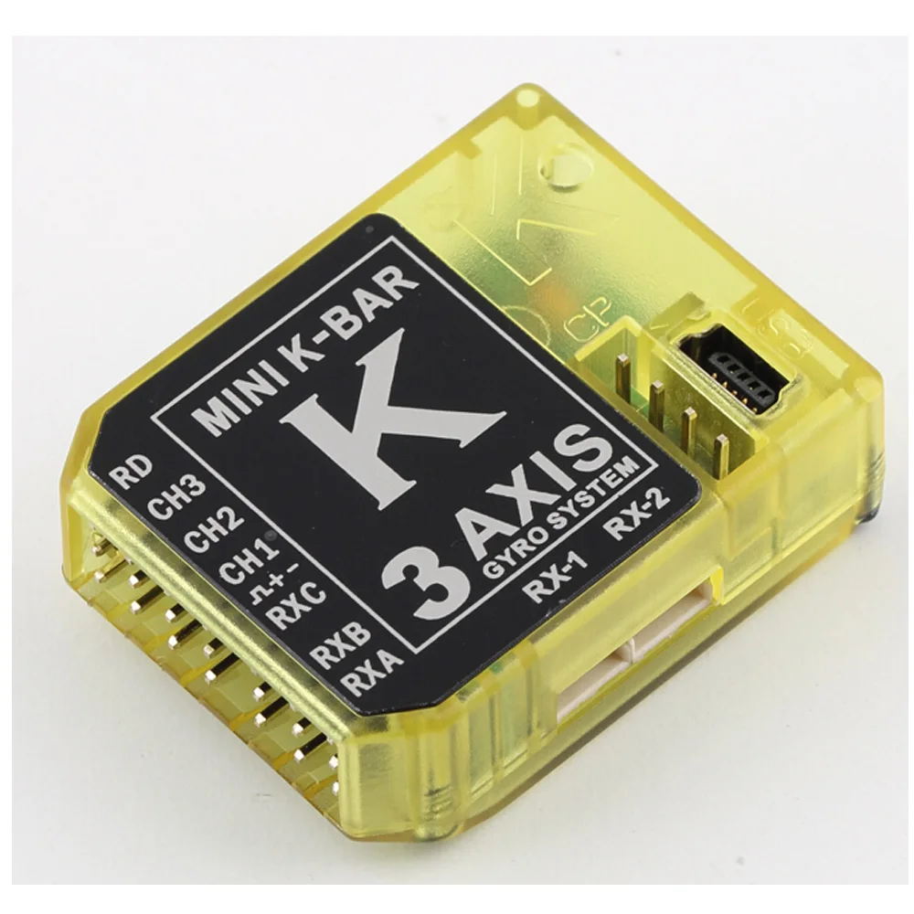 K8 New Version 3Axis Gyro KBAR V2 5.3.4PRO K8 Flybarless Stabilization System FBL 450 500 550