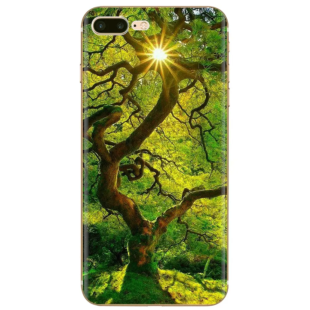 Самый крутой силиконовый чехол для телефона натуральный мир Дерево жизни Цветок