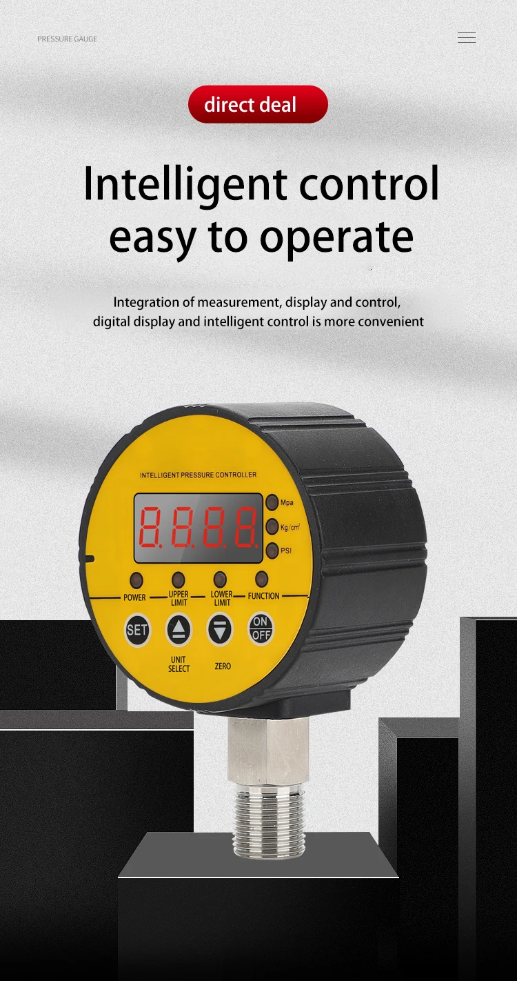 Pressão da Água, Interruptor Controlador, Negativo, M20 * 1.5