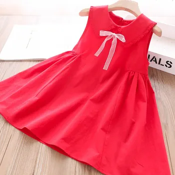 

2020 Summer Baby Girls Bow Dress Wholesale Children's Clothing