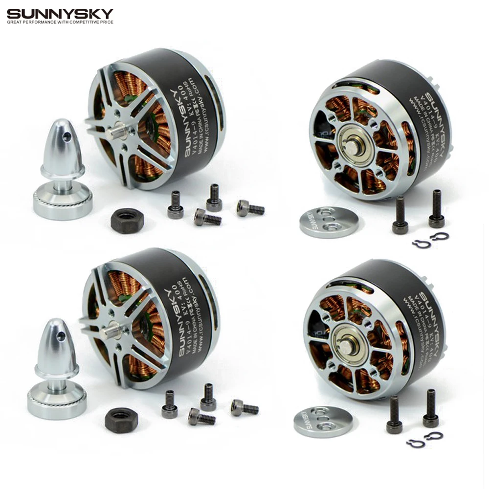 4 шт./лот Оригинальный Новый Sunnysky V4010 450KV 375KV Outrunner бесщеточный диск Тип 300 Вт