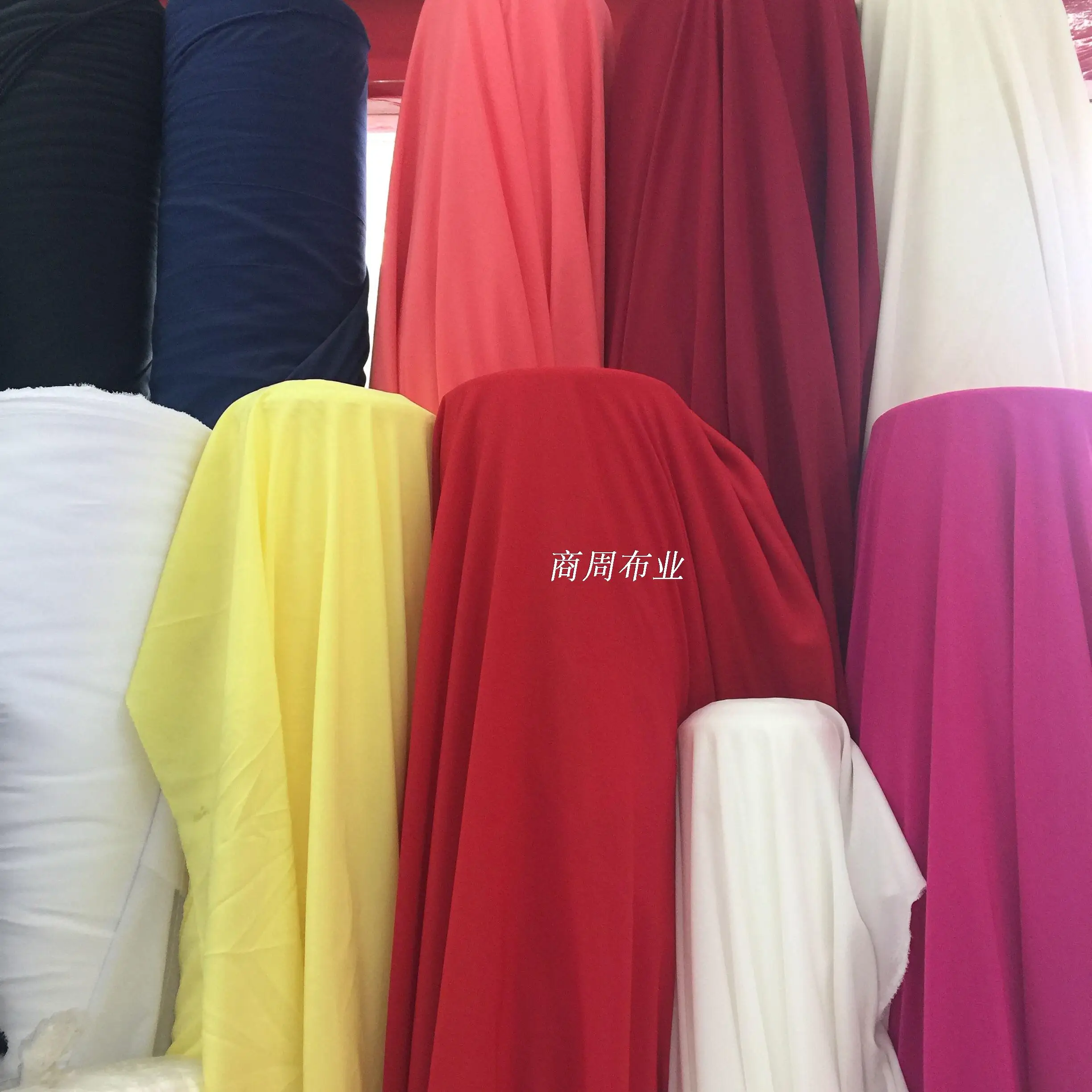 

nano crepe pure color composite pile in the ancient stage of hanfu clothing shirt in the lining cloth material fabrics