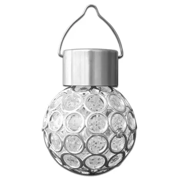

IP55 Solar Ball Hanging LED Lamp Outdoor Color Changing Walkway Landscape Light Garden Decorative Night Lights Chandelier