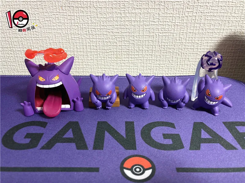 Takara tomy genuíno pokemon fantasma e veneno tipo gengar dynamax