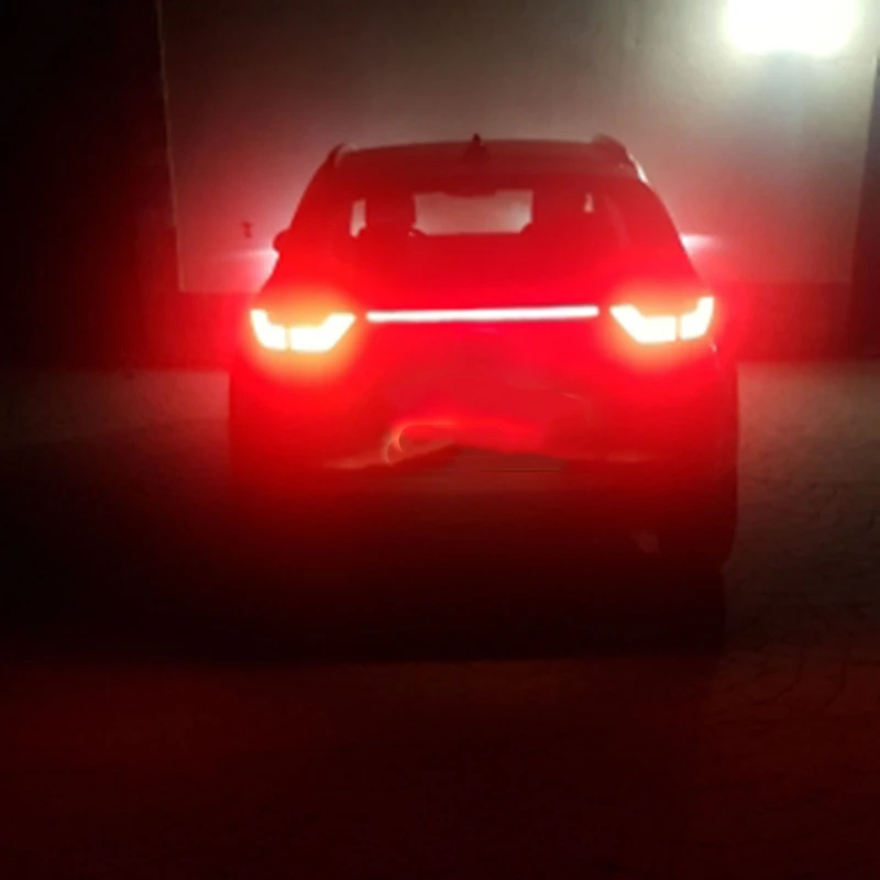 Задний бампер светильник для Kia KX5 Sportage Характеристическая вязкость полимера(QL) Красный Светодиодный отражатель фонарь стоп-сигнала Предупреждение сигнала осветительный противотуманный