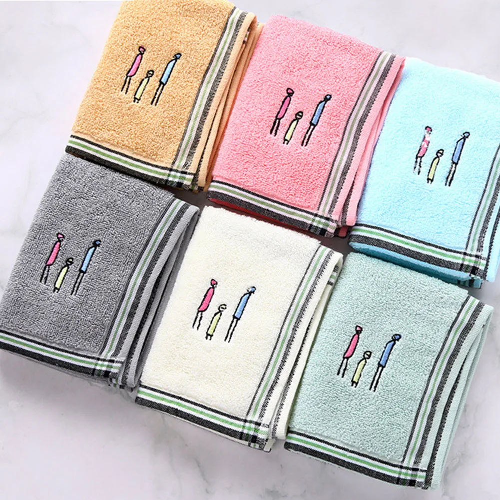 Face Towel Family Household Toilet Hand Soft Gift Home Cleaning Cotton Couple Eco-friendly Bathroom Supplies Washcloth Quick-dry