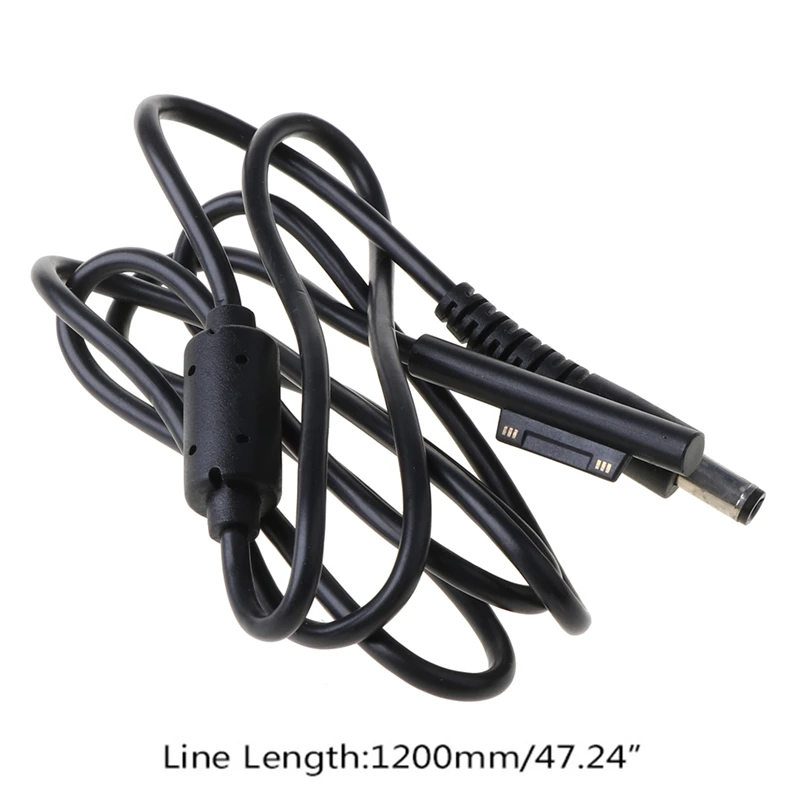 5.5*2.5mm DC Plug Charger Adapter Charging Cable Cord For Microsoft Surface Pro 3 4 Tablet PC 120cm C26