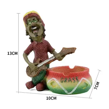 

Cute cartoon character Ashtray Resin Cartoon Ashtray Home Table Handicrafts Cigarette Holder Ash Box Christmas Gift