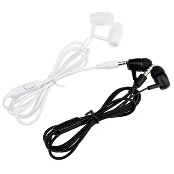 

100pcs Stereo Super Bass Headphone In-Ear 3.5MM Wired Earphones Earpiece with MIC for Xiaomi Samsung Huawei Phones