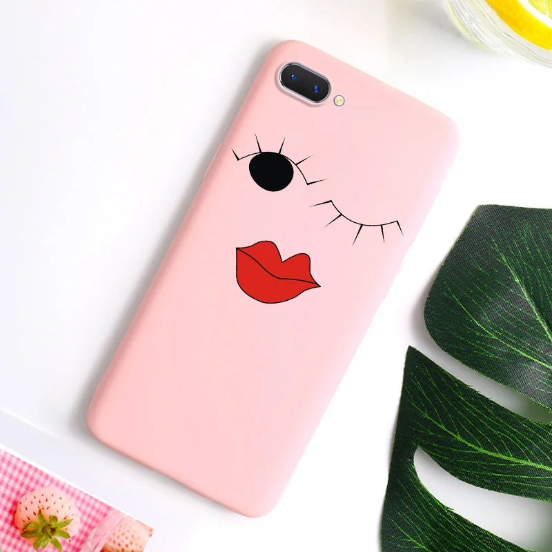 Силиконовый чехол для OPPO A5S A3s F11 Pro F9 A33 A37 A39 A57 A59 A71 A79 A83 A9 Рено Ace Z Realme XT 2/oneplus 3/OnePlus X/Lite X2 Pro чехол s - Цвет: PinkI232
