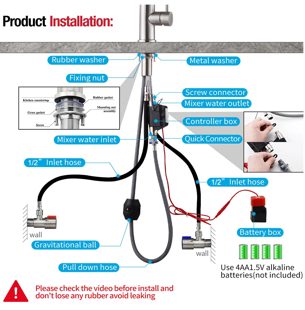 mixer tap casa branco retirar misturador da