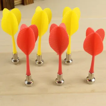 

10 Pcs Replacement Magnetic Darts Plastic Wing Dart for Magnet Dartboard Target Game Toys ENA88