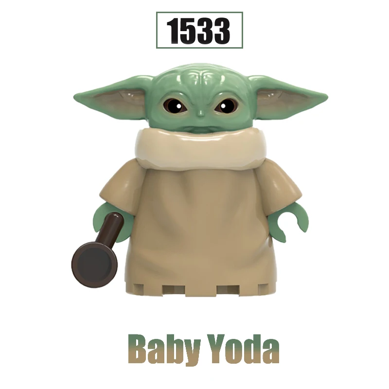 Bébé Yoda Star The Mandalorian Ray Empire Robot chevaliers de Ren WM6085 blocs de construction figurines jouets pour enfants XH 1533