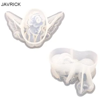 

UV Crystal Epoxy Mold Angel Fish Shape DIY Handmade High Mirror Surface Silicone Pendant Molds