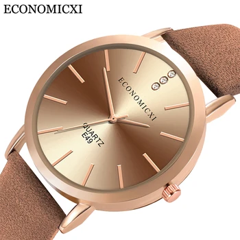 

Women Watches Brand Quartz Ladies Watches Luxury Simple Wristwatch Leather Strap Female Clock Fashion Dress Relojes Para Mujer