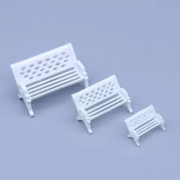

Model Park Leisure Chair DIY Scale 1:50-1:87 Garden Chair Layout Decorations Sand Table Building Landscape For Diorama