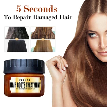 

2019 Hot Sale Magical Treatment Hair Mask 5 Seconds Repairs Damage Restore Soft Hair Tonic Keratin Hair & Scalp Treatment TSLM2