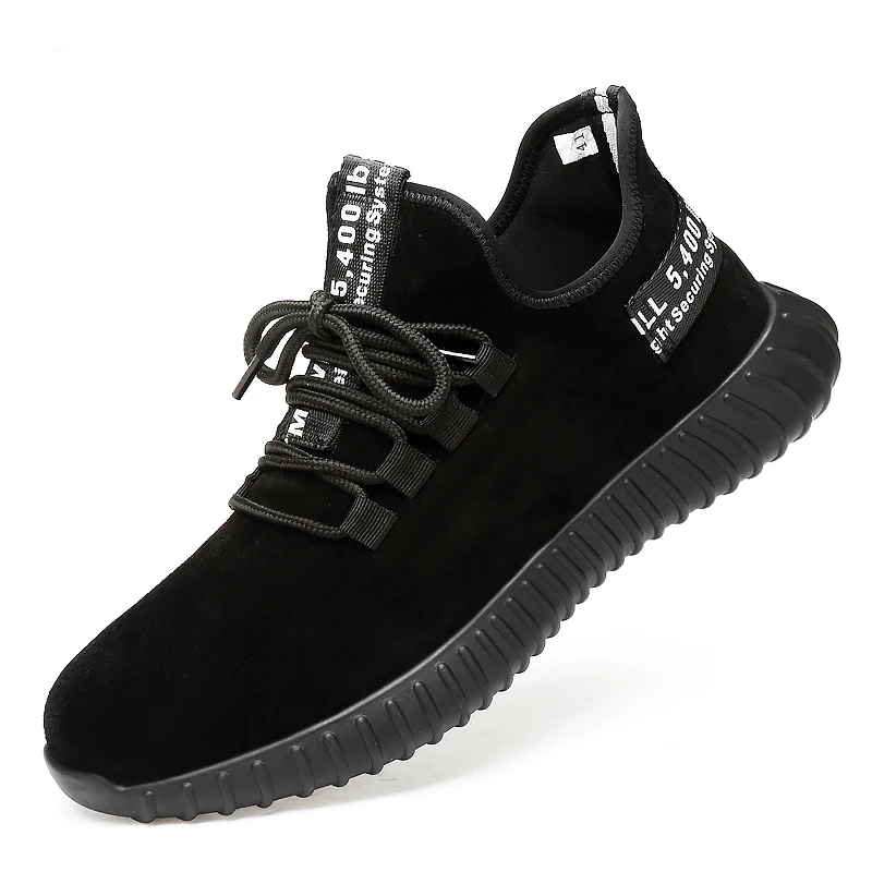 

Safety Shoes Men's Steel Toe Lightweight Anti-smashing Unisex Work Sneakers breathable wear-resisting Both men and women