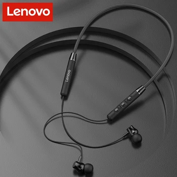 Lenovo écouteur Bluetooth magnétique sans fil antibruit avec Microphone 3