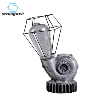 

Strongwell Industrial LED Retro Light Figurines Home Decoration Crafts Cafe Store Props Home Decoration Accessories Modern