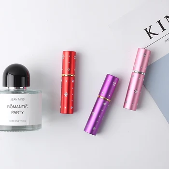 

JSP-16-5 100PCS Glass 5ml Refillable Portable Sample Perfume Bottles Travel Spray Atomizer Empty Perfume Bottle Mini Container