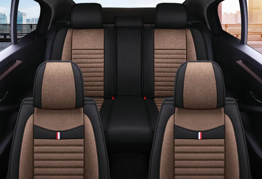 Лен Чехол автокресла для Land Rover Range Rover Discovery 3/4/5/Evoque Freelander делаем индивидуальные чехлы на сиденья