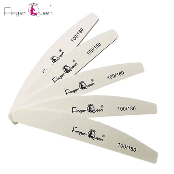 

5pcs/lot Sandpaper Nail File for gel nails 180/240 Professional Manicure Buffer Pedicure Double-sided set de limas Nail Tools