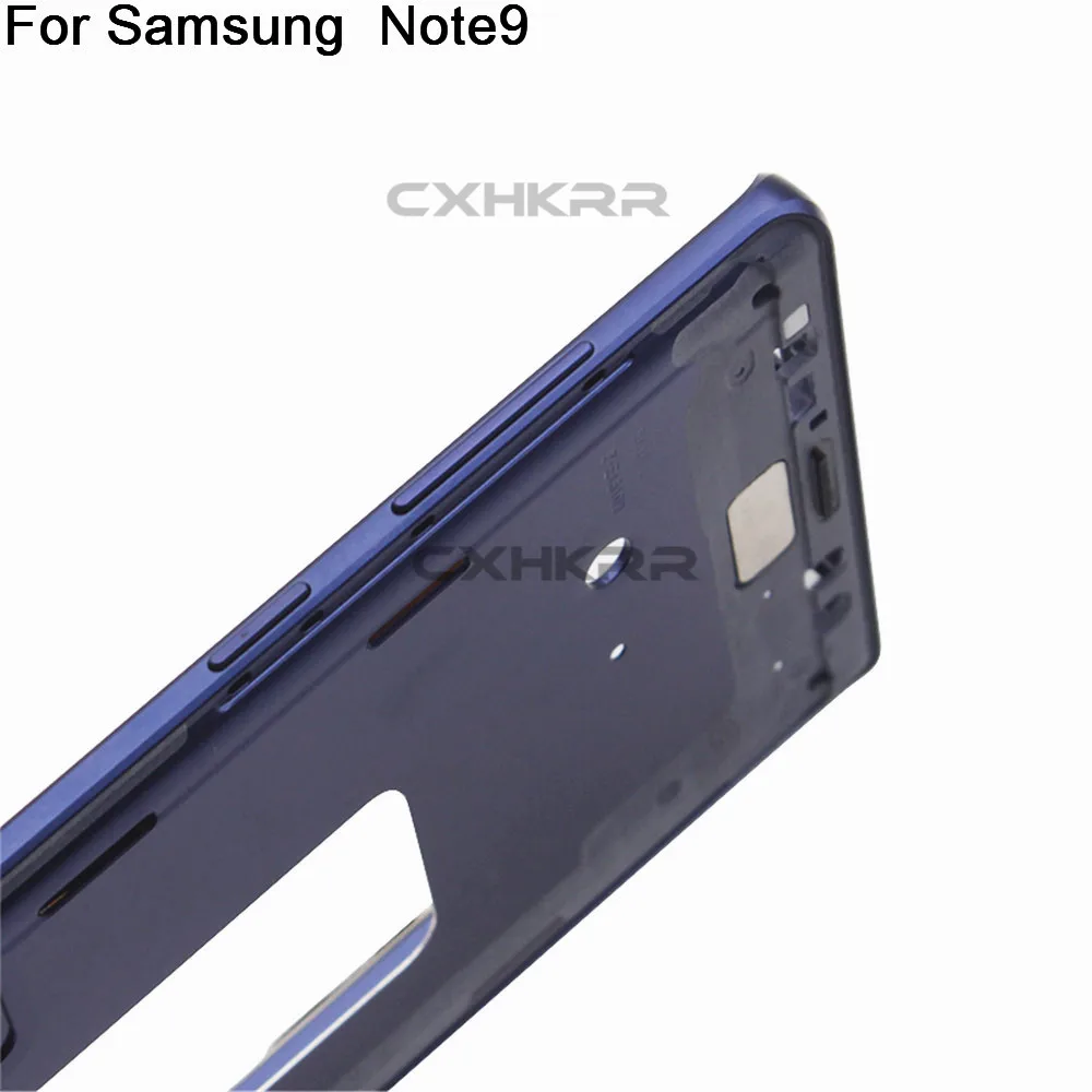 Для samsung Note8 Note9 ободок средней рамки Корпуса Пластина Крышка Ремонт для samsung Galaxy Note 8 N950 Note 9 N960 крышка
