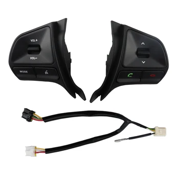 

For KIA RIO 2011-2014 Year Multifunctional Steering Wheel Control Button Audio Phone Volume Switch Bluetooth Car Accessories