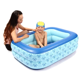 

PVC Rectangular Inflatable Swimming Pool Children Home Courtyard Garden Swimming Pool MDJ998