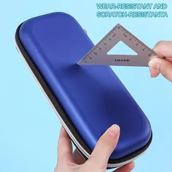 

3D Design Home School Pencil Case Student Stationary Supplies Space Saving Zipper Closure Double Layer Astronaut Spaceman