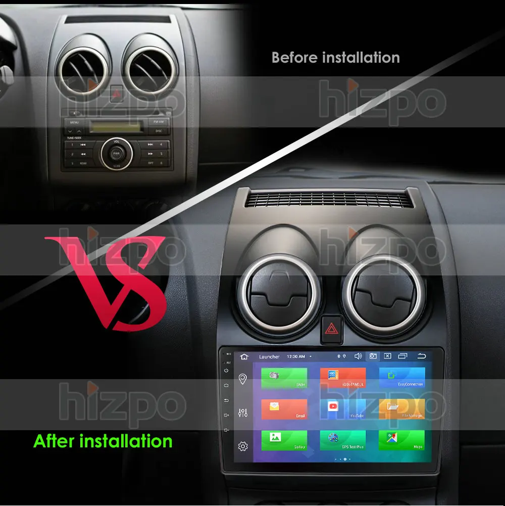 Android 10 4GB+64GB DSP CarPlay Car Radio Multimidia Video Player GPS For Nissan Qashqai 1 J10 2006-2013 2 din no-dvd USB Stereo