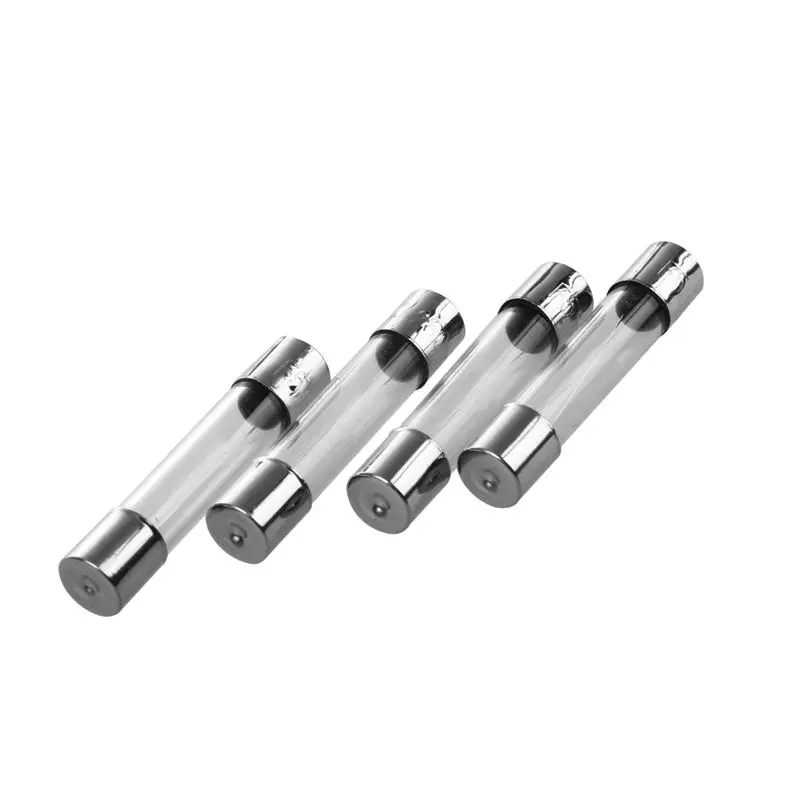20 шт Быстрая выдувная Стеклянная трубка предохранитель 5 ампер 250V 6mm x 30mm