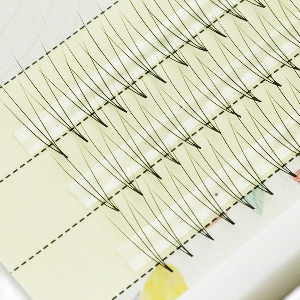 

AGUUD Premade Volume Fans Lash Extension 3D EYELASH 0.07Thickness 12mm Faux Mink Russian volume eyelash extension