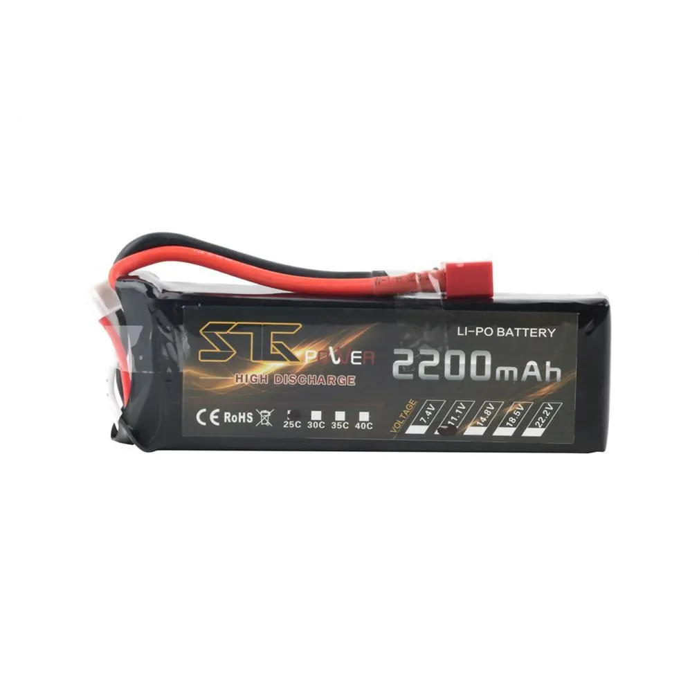 STG 11,1 V 2200mAh 25C LIPO аккумулятор w/Deans для RC самолета Heli/Quad