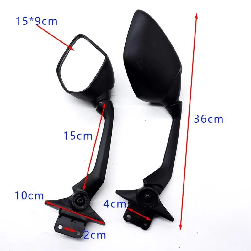

Motorcycle Modified Rearview Mirror Personality Retro Reverse View Rearview Mirror for Yamaha T-MAX530 Side Mirror