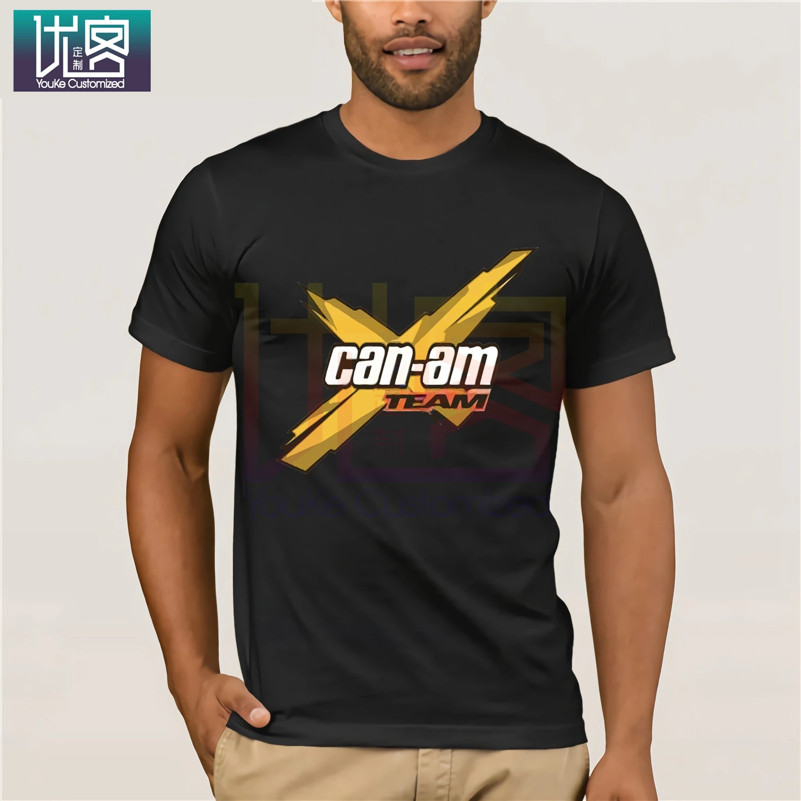 Nuevo X Equipo BRP camisetas de ATV camisetas de fresco divertido Camiseta Hombre Harajuku superior Fitness marca ropa Camisa Brasil|Camisetas| - AliExpress