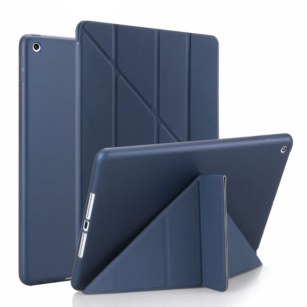 Чехол для iPad Pro 10 5 9 7 2017 2018 Pu кожаный смарт чехол Air 2 3 2019 2020 6th 7th 8th поколение ТПУ