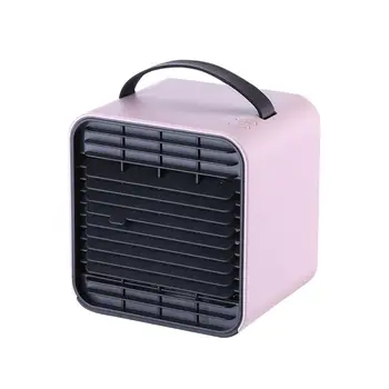 

3-Speed Mini Air Conditioner Negative Ion Fan LED Light PM2.5 Portable Home Office Use Cooler Humidifier Dropshipping