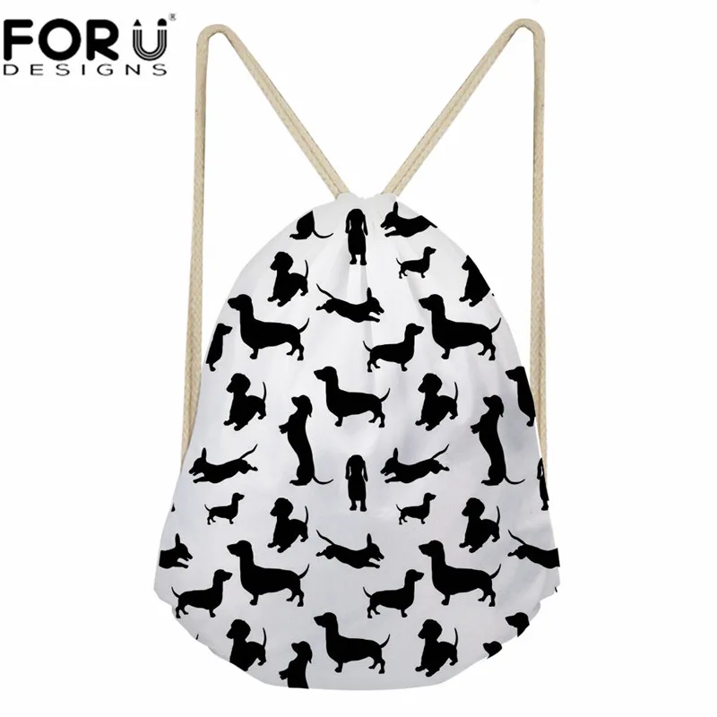 FORUDESIGNS/Детский Школьный рюкзак, одежда для собак, женские сумки на шнурке, пляжный рюкзак для девочек-подростков, комплект рюкзаков - Цвет: L4480Z3