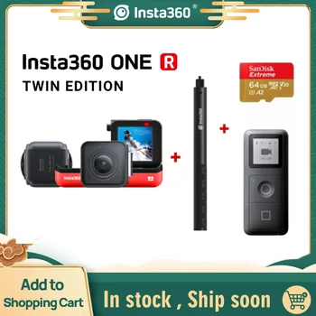 

Insta360 ONE R new sports Action Camera 5.7K 360 4K 1-Inch wide angle waterproof video camera For iPhone and Android