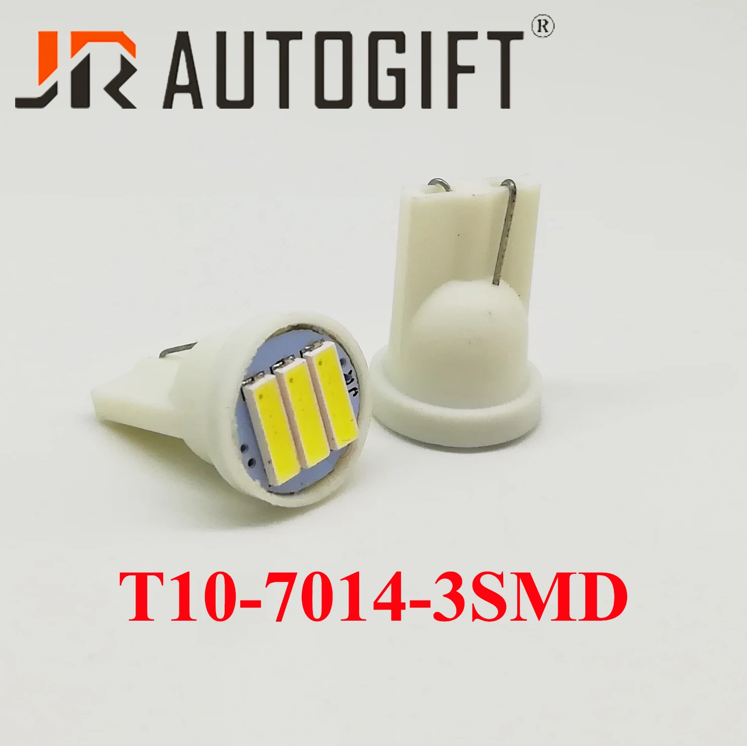 Авто-Стайлинг 50 шт./лот T10 3LED 3SMD 7014 7020 автоматический обратный светильник задний