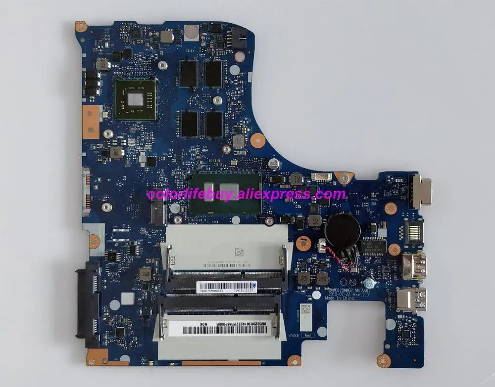 Genuine 5B20K38192 I3-6100U w 216-0867030 2GB BMWQ1/BMWQ2 NM-A481 Laptop Motherboard for Lenovo IdeaPad 300-15ISK Notebook PC | Компьютеры
