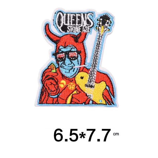 Queens embroidered patches clothes sticker