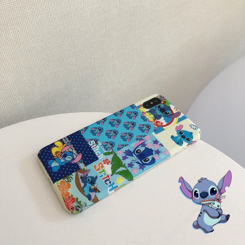 Милый мультяшный Ститч Твердые чехлы из PC для huawei P20 P30Lite Mate20 Pro Y9 Y6Pro Nova 3 3i 4 5Pro 5i Honor 10lite 20 V20 8X 9X
