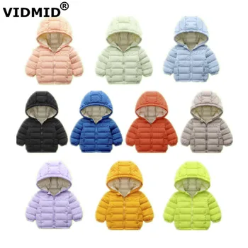 

VIDMID new baby boys girls winter down jackets for girls boys down warm Ultra light children coats kids boys girls clothes 4237