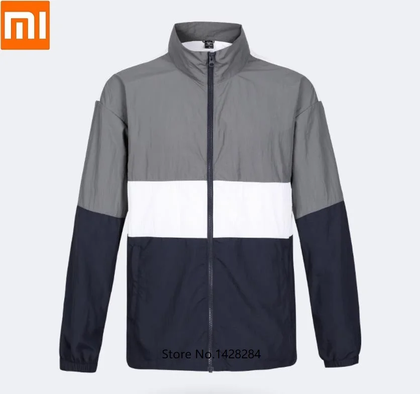 New-Uleemark-men-s-trend-colorblock-sports-jacket-Anti-splash-wear-Reflective-printing-Breathable-outdoor-Sweatshirt