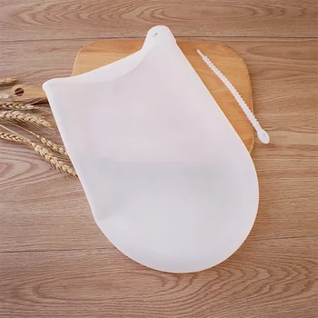 

1Set Cooking Pastry Tools Soft Silicone Preservation Kneading Dough Flour-mixing Bag Kitchen Gadget Accessories