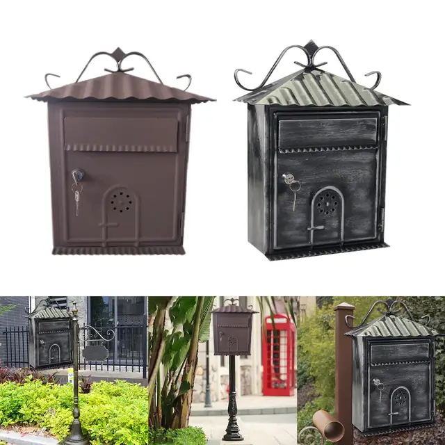 Posta Box Postaláda Zárolási Szervezője A Tornác Irodai Folyosó Számára Az Újság Apartmanhoz - Image 5