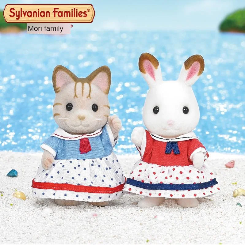 Semipkg детская игрушка Sylvanian Families двойные перчатки для воды игровой дом для девочек кукла игрушка 5232